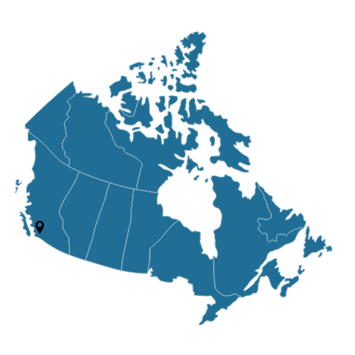 Map of Canada - Stage 1