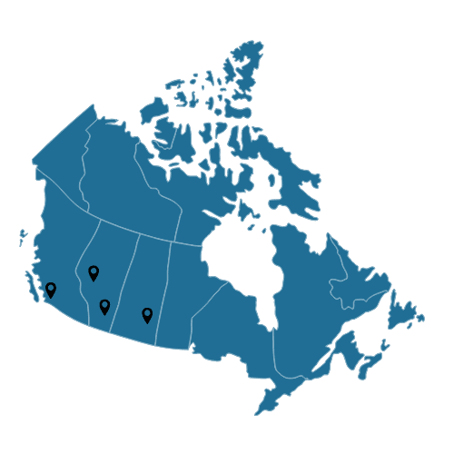 Map of Canada - Stage 4